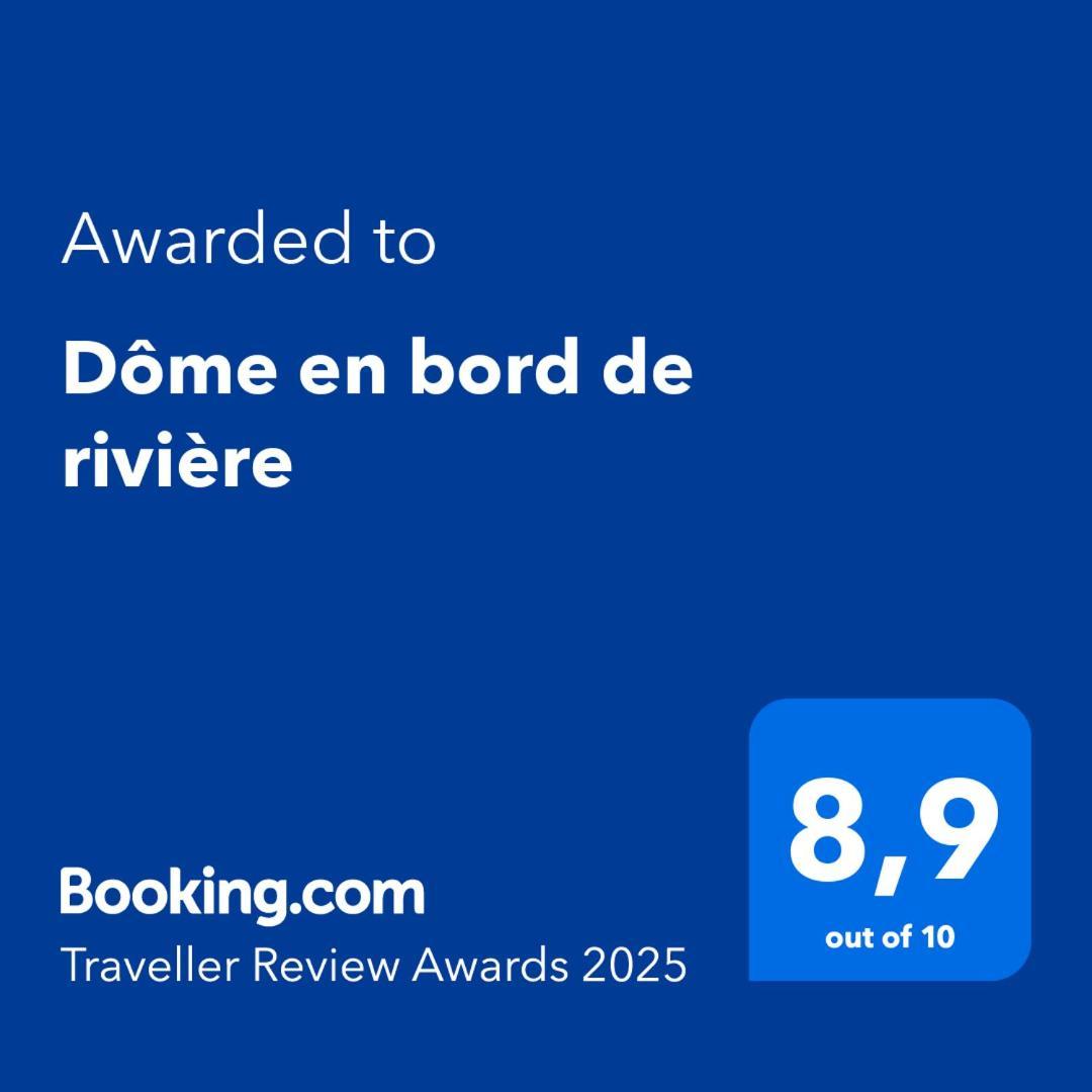 Отель Dome En Bord De Riviere Сен-Клод Экстерьер фото